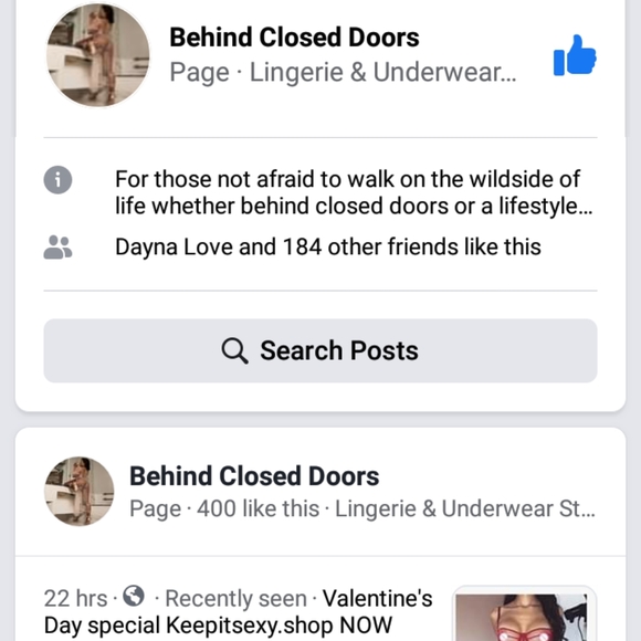 Behind Closed Doors!!! Sexy Lingerie for Everyone - Picture 3 of 4